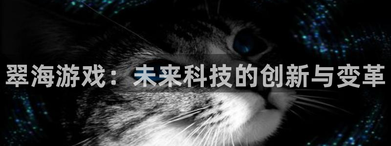 蓝冠娱乐平台注册资金多少：翠海游戏：未来科技的创新与变革